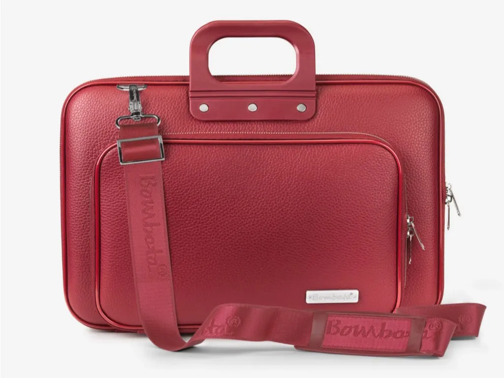 Bombata Torba BOMBATA Classic Plus 15,6" Borgogna red/Crvena Slika 1